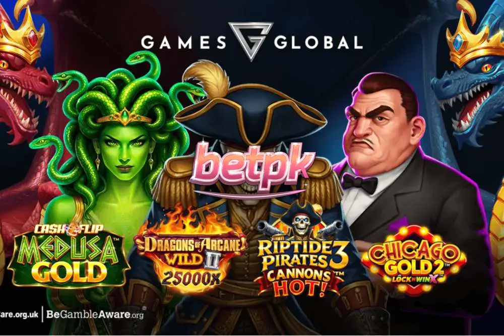 Isang makulay na visual representation ng mga bagong slot games mula sa Games Global para sa Setyembre.